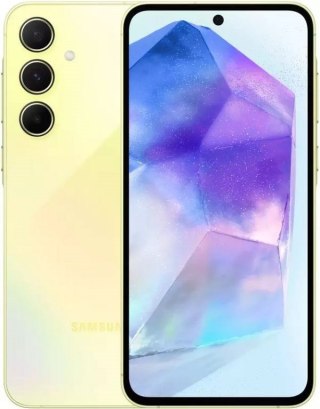 Samsung Galaxy A55 5G SM-A556 16,8 cm (6.6") Hybrid Dual SIM Android 14 USB Type-C 8 GB 256 GB 5000 mAh Żółty