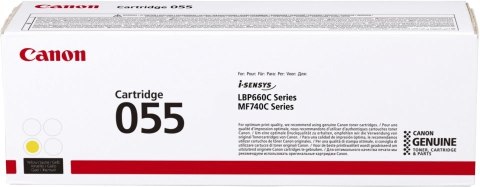CANON Toner Żółty CRG-055Y=CRG055Y=3013C002 CANON Toner Żółty CRG-055Y=CRG055Y=3013C002