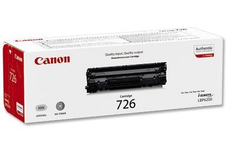 Canon CRG-726 kaseta z tonerem 1 szt. Oryginalny Czarny Canon CRG-726 kaseta z tonerem 1 szt. Oryginalny Czarny