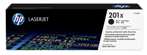 HP 201X oryginalny wkład laserowy o dużej pojemności, czarny HP 201X oryginalny wkład laserowy o dużej pojemności, czarny