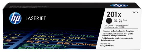 HP 201X oryginalny wkład laserowy o dużej pojemności, czarny HP 201X oryginalny wkład laserowy o dużej pojemności, czarny