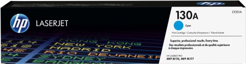 Toner HP 130A, HP130A=CF351A, 1000 str. niebieski Toner HP 130A, HP130A=CF351A, 1000 str. niebieski