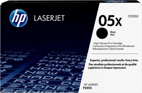 Toner HP czarny HP 05X, HP05X=CE505X, 6500 str. Toner HP czarny HP 05X, HP05X=CE505X, 6500 str.