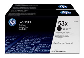 HP (Q7553XD) Nr 53X HP53X Dwupak HP 53X wkład (Q7553XD)