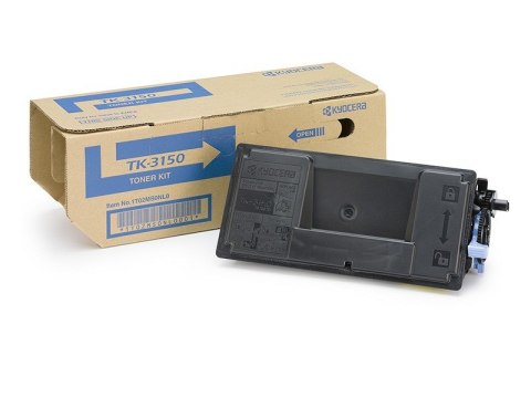 KYOCERA TK-3150 kaseta z tonerem 1 szt. Oryginalny Czarny KYOCERA TK-3150 kaseta z tonerem 1 szt. Oryginalny Czarny
