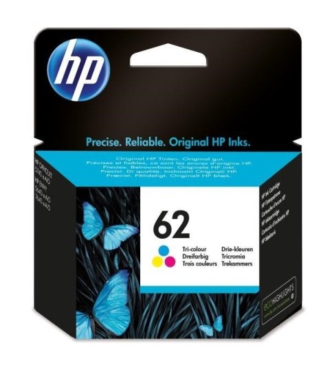 HP 62 oryginalny wkład atramentowy trójkolorowy HP 62 oryginalny wkład atramentowy trójkolorowy