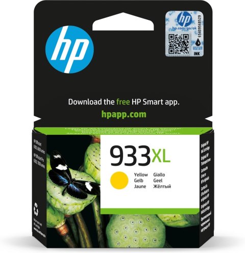 HP 933XL oryginalny wkład atramentowy żółty XL HP 933XL oryginalny wkład atramentowy żółty XL