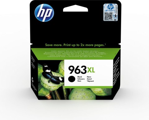 HP 963XL oryginalny wysokowydajny wkład atramentowy czarny HP 963XL oryginalny wysokowydajny wkład atramentowy czarny