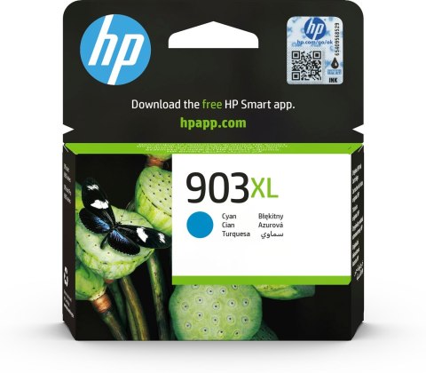 HP Oryginalny błękitny wkład atramentowy 903XL