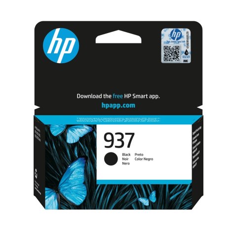 HP Oryginalny wkład z czarnym atramentem 937 HP Oryginalny wkład z czarnym atramentem 937