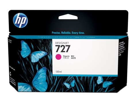 HP Purpurowy wkład atramentowy 727 DesignJet 130 ml HP Purpurowy wkład atramentowy 727 DesignJet 130 ml