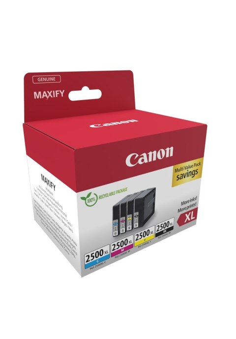 Tusz Canon PGI-2500XL 4x C/M/Y/BK High Multi Pack Tusz Canon PGI-2500XL 4x C/M/Y/BK High Multi Pack