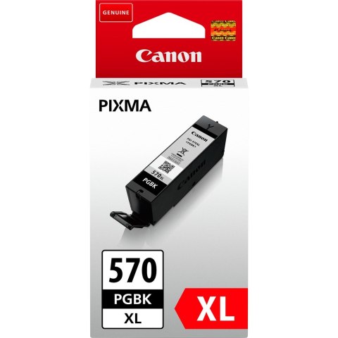 Tusz Canon czarny PGI-570XLPGBK=PGI570XLPGBK=0318C001, 22 ml. Tusz Canon czarny PGI-570XLPGBK=PGI570XLPGBK=0318C001, 22 ml.