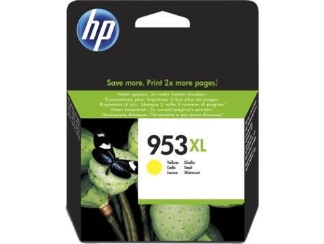 Tusz HP żółty HP 953XL, HP953XL=F6U18AE, 1600 str.,20 ml. Tusz HP żółty HP 953XL, HP953XL=F6U18AE, 1600 str.,20 ml.