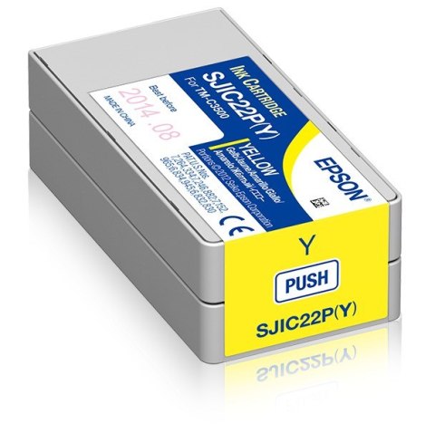 Wkład EPSON SJIC22P(Y) - żółty Wkład EPSON SJIC22P(Y) - żółty
