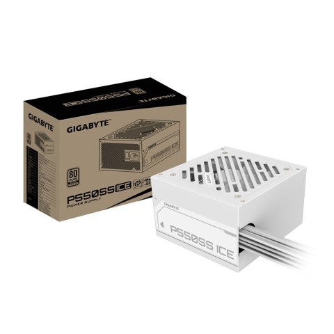 GIGABYTE P550SS ICE moduł zasilaczy 550 W 20+4 pin ATX ATX Biały GIGABYTE P550SS ICE moduł zasilaczy 550 W 20+4 pin ATX ATX Biały