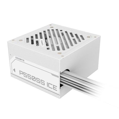 GIGABYTE P550SS ICE moduł zasilaczy 550 W 20+4 pin ATX ATX Biały GIGABYTE P550SS ICE moduł zasilaczy 550 W 20+4 pin ATX ATX Biały
