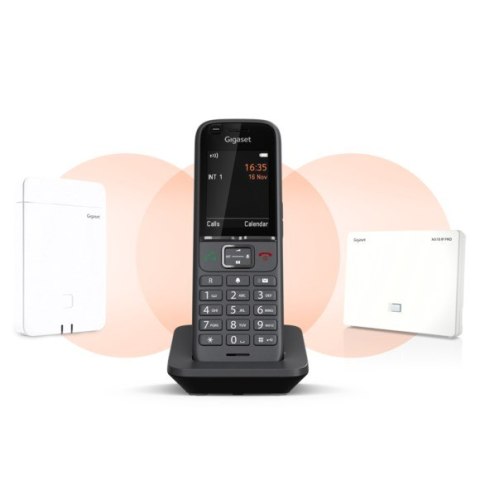 Gigaset S700H PRO Telefon w systemie DECT Nazwa i identyfikacja dzwoniącego Antracyt Gigaset S700H PRO Telefon w systemie DECT Nazwa i identyfikacja dzwoniącego Antracyt
