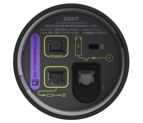 Logitech Sight Grafitowy 3840 x 2160 px 60 fps CMOS Logitech Sight Grafitowy 3840 x 2160 px 60 fps CMOS