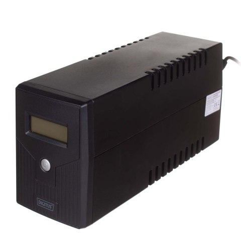 Digitus DN-170064-LCD zasilacz UPS Technologia line-interactive 0,8 kVA 480 W 2 x gniazdo sieciowe Digitus DN-170064-LCD zasilacz UPS Technologia line-interactive 0,8 kVA 480 W 2 x gniazdo sieciowe