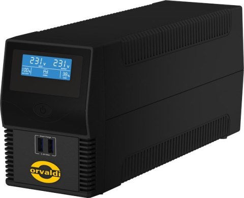 Orvaldi ID800CH zasilacz UPS Technologia line-interactive 0,8 kVA 480 W Orvaldi ID800CH zasilacz UPS Technologia line-interactive 0,8 kVA 480 W
