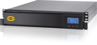 Orvaldi V3000 on-line 2U LCD zasilacz UPS Podwójnej konwersji (online) 3 kVA 2700 W 9 x gniazdo sieciowe
