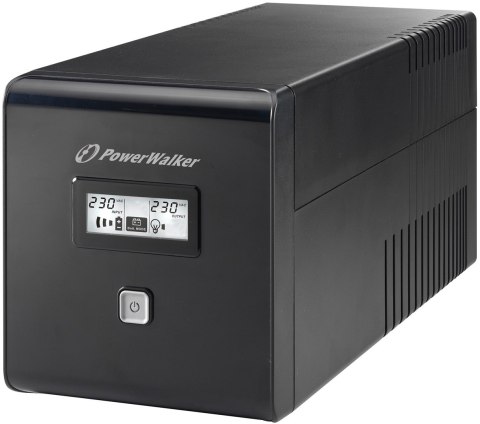 PowerWalker VI 1000 LCD 1 kVA 600 W 4 x gniazdo sieciowe PowerWalker VI 1000 LCD 1 kVA 600 W 4 x gniazdo sieciowe