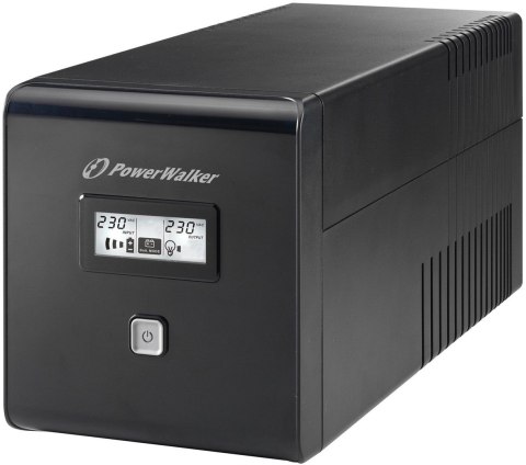 PowerWalker VI 1000 LCD 1 kVA 600 W 4 x gniazdo sieciowe PowerWalker VI 1000 LCD 1 kVA 600 W 4 x gniazdo sieciowe