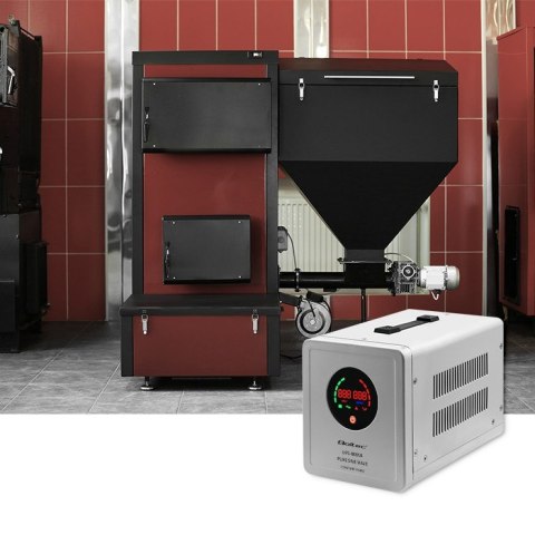 QOLTEC ZASILACZ AWARYJNY PURE SINE WAVE UPS 800VA 560W STAŁA FAZA SZARY QOLTEC ZASILACZ AWARYJNY PURE SINE WAVE UPS 800VA 560W STAŁA FAZA SZARY