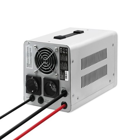 QOLTEC ZASILACZ AWARYJNY PURE SINE WAVE UPS 800VA 560W STAŁA FAZA SZARY QOLTEC ZASILACZ AWARYJNY PURE SINE WAVE UPS 800VA 560W STAŁA FAZA SZARY