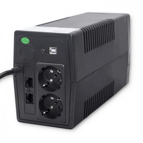 QOLTEC ZASILACZ AWARYJNY UPS 850VA | 480W | LCD | USB | RJ45 QOLTEC ZASILACZ AWARYJNY UPS 850VA | 480W | LCD | USB | RJ45