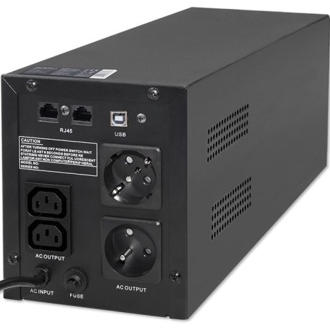 QOLTEC ZASILACZ AWARYJNY UPS LINE INTERACTIVE MONOLITH | 2000VA | 1200W QOLTEC ZASILACZ AWARYJNY UPS LINE INTERACTIVE MONOLITH | 2000VA | 1200W