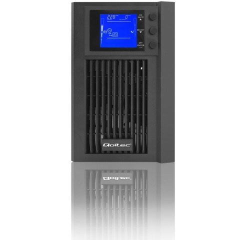 QOLTEC ZASILACZ AWARYJNY UPS ON-LINE | PURE SINE WAVE | 2KVA | 1.6KW | LCD | USB QOLTEC ZASILACZ AWARYJNY UPS ON-LINE | PURE SINE WAVE | 2KVA | 1.6KW | LCD | USB