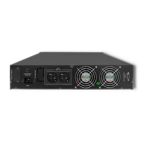 QOLTEC ZASILACZ AWARYJNY UPS RACK | 3KVA | 2400W | LCD QOLTEC ZASILACZ AWARYJNY UPS RACK | 3KVA | 2400W | LCD