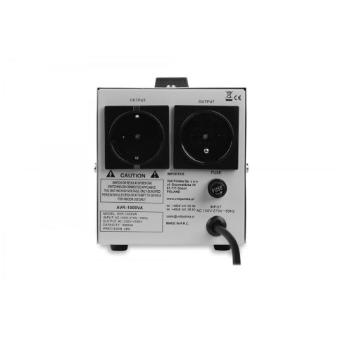 Stabilizator napięcia AVR 1000VA 8-11% Stabilizator napięcia AVR 1000VA 8-11%