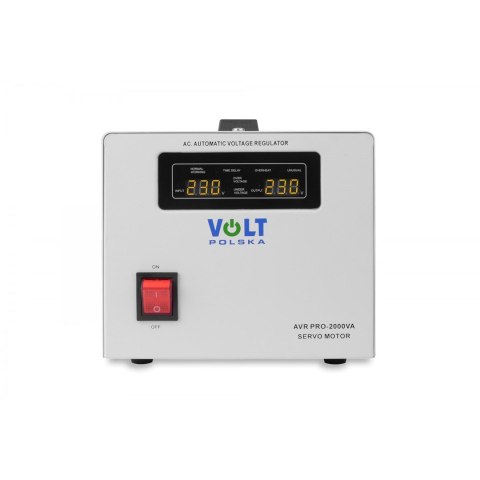 Stabilizator napięcia AVR PRO 2000VA 3% SERVO Stabilizator napięcia AVR PRO 2000VA 3% SERVO