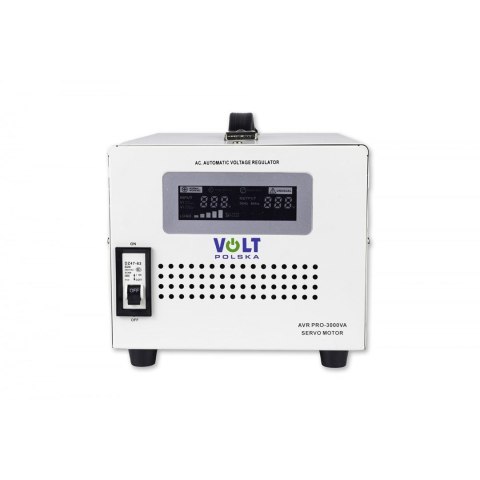Stabilizator napiecia AVR PRO 3000VA 3% SERVO Stabilizator napiecia AVR PRO 3000VA 3% SERVO
