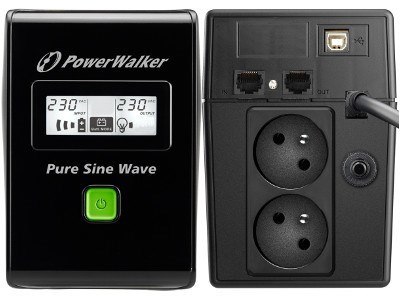 Zasilacz UPS POWER WALKER VI 800 SW FR (TWR; 800VA) Zasilacz UPS POWER WALKER VI 800 SW FR (TWR; 800VA)