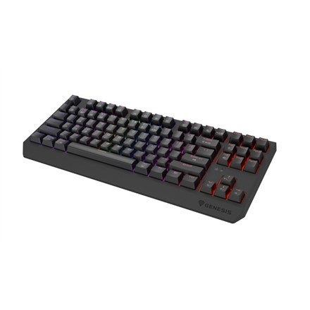 GENESIS Thor 230 TKL klawiatura Gaming USB + RF Wireless + Bluetooth QWERTY Czarny GENESIS Thor 230 TKL klawiatura Gaming USB + RF Wireless + Bluetooth QWERTY Czarny