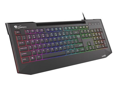Klawiatura dla graczy Genesis Lith 400 RGB US podświetlenie X-Scissor Software SLIM Klawiatura dla graczy Genesis Lith 400 RGB US podświetlenie X-Scissor Software SLIM