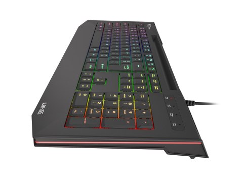 Klawiatura dla graczy Genesis Lith 400 RGB US podświetlenie X-Scissor Software SLIM Klawiatura dla graczy Genesis Lith 400 RGB US podświetlenie X-Scissor Software SLIM