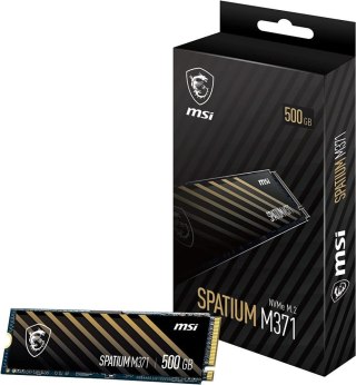 MSI SPATIUM M371 NVME M.2 urządzenie SSD 500 GB PCI Express 3.0