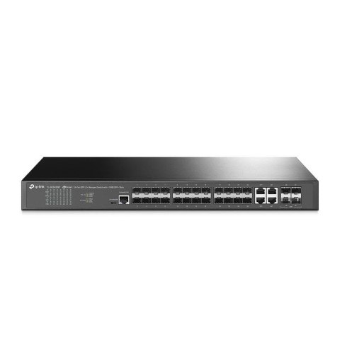 TP-Link Omada TL-SG3428XF Zarządzany L2+ 1U Czarny TP-Link Omada TL-SG3428XF Zarządzany L2+ 1U Czarny