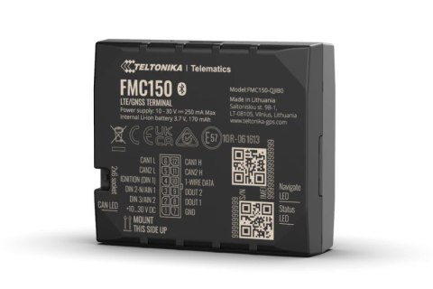 Teltonika FMC150 | Lokalizator GPS | LTE Cat 1/GSM/GPRS/GNSS/BT Teltonika FMC150 | Lokalizator GPS | LTE Cat 1/GSM/GPRS/GNSS/BT