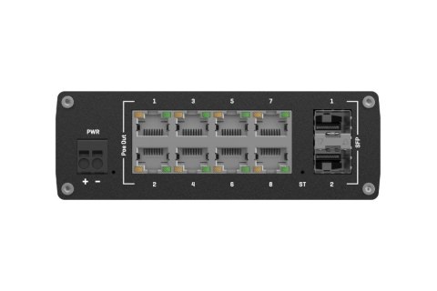 Teltonika TSW202 Switch 8x RJ45 1Gb, 2x SFP L2 POE+ Teltonika TSW202 Switch 8x RJ45 1Gb, 2x SFP L2 POE+