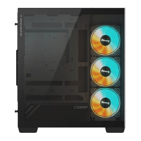GIGABYTE C500 PANORAMIC STEALTH Midi Tower Czarny GIGABYTE C500 PANORAMIC STEALTH Midi Tower Czarny