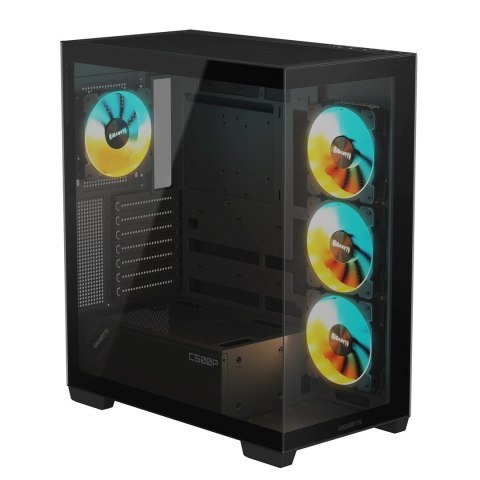 GIGABYTE C500 PANORAMIC STEALTH Midi Tower Czarny GIGABYTE C500 PANORAMIC STEALTH Midi Tower Czarny