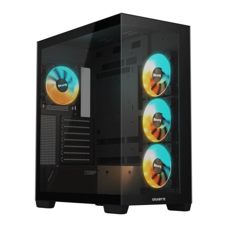 GIGABYTE C500 PANORAMIC STEALTH Midi Tower Czarny GIGABYTE C500 PANORAMIC STEALTH Midi Tower Czarny