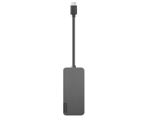 Lenovo GX90X21431 stacja dokująca USB 3.2 Gen 2 (3.1 Gen 2) Type-C Czarny