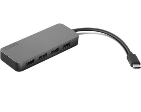 Lenovo GX90X21431 stacja dokująca USB 3.2 Gen 2 (3.1 Gen 2) Type-C Czarny
